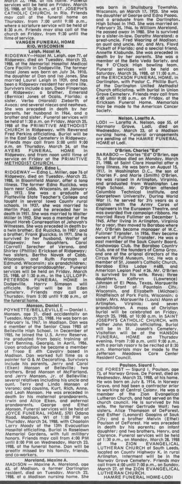 Maxine Adele Poppa Moreland Obituary